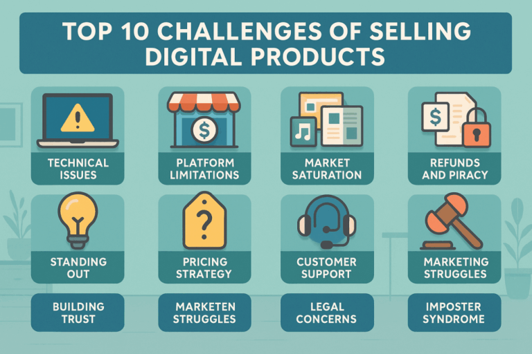 Challenges of Selling Digital Products