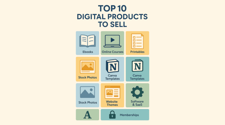 Top Digital Products to Sell